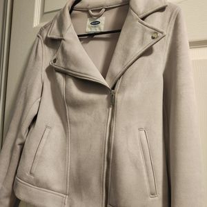 Small Light purple zipper jacket with pockets